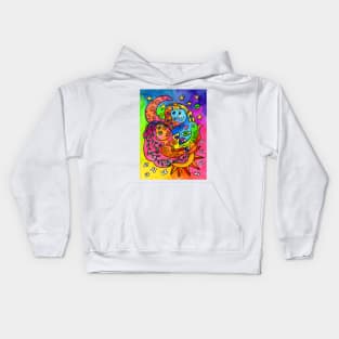 Cosmic Lovers Kids Hoodie